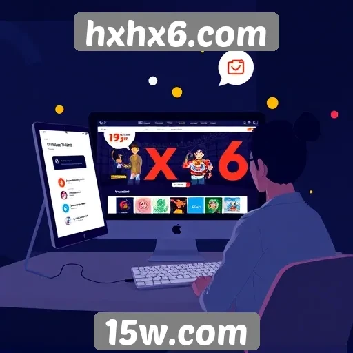 Recursos e funcionalidades do site hxhx6.com