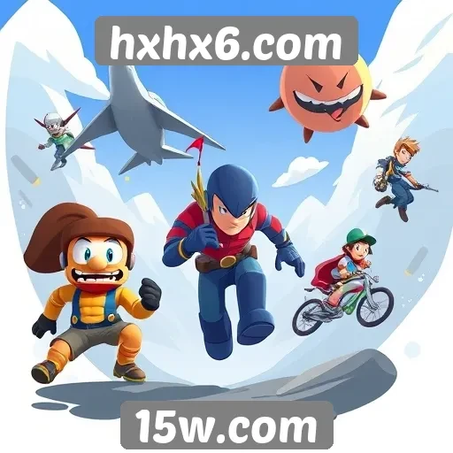 Comparação de jogos populares no hxhx6.com